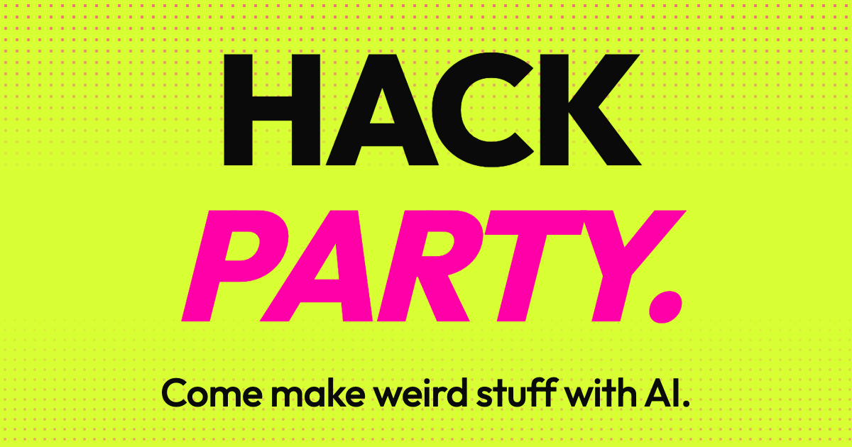 Party Streamer Hack Hack Party — Montréal, July 6–7 2026